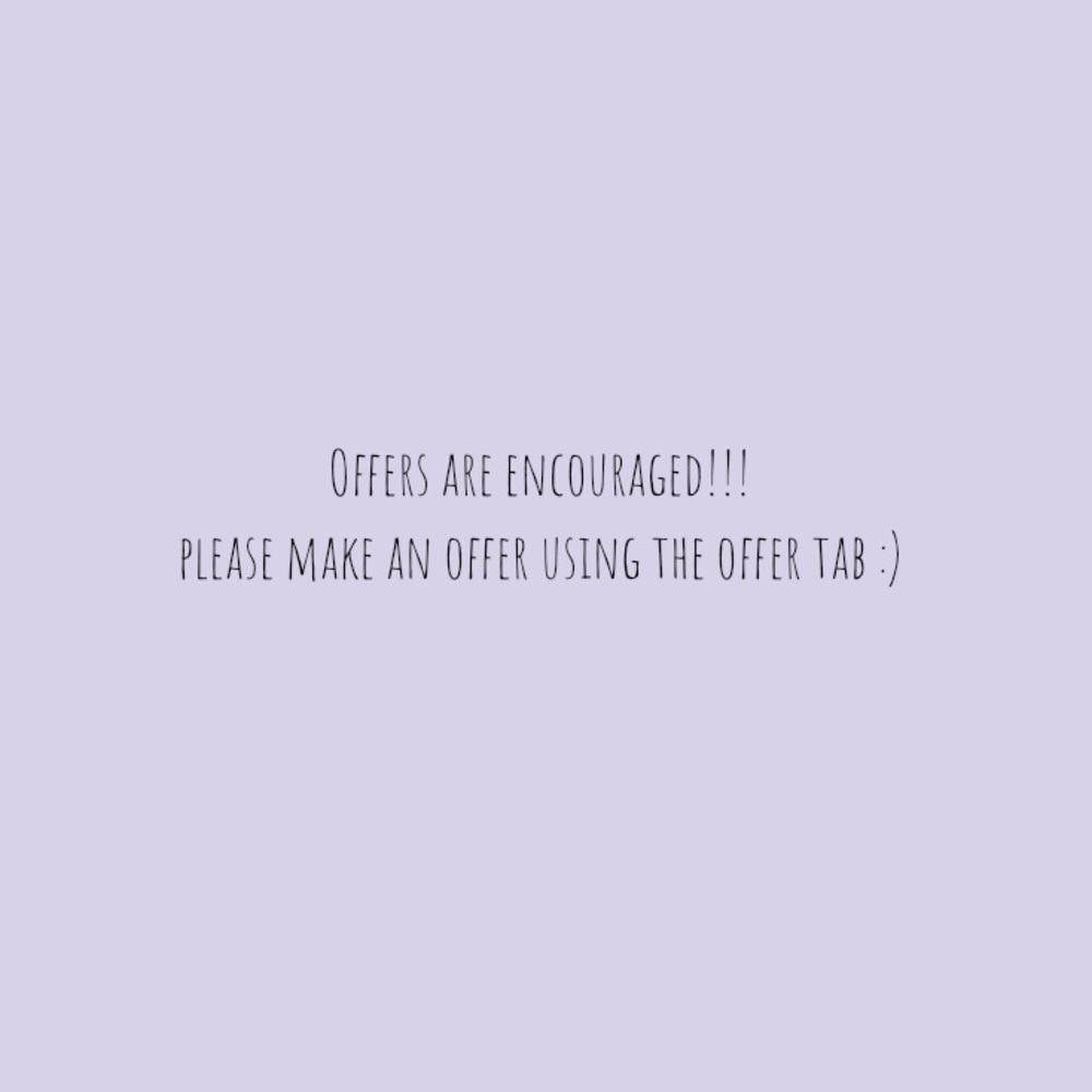 Make an offer you see fit 🤗